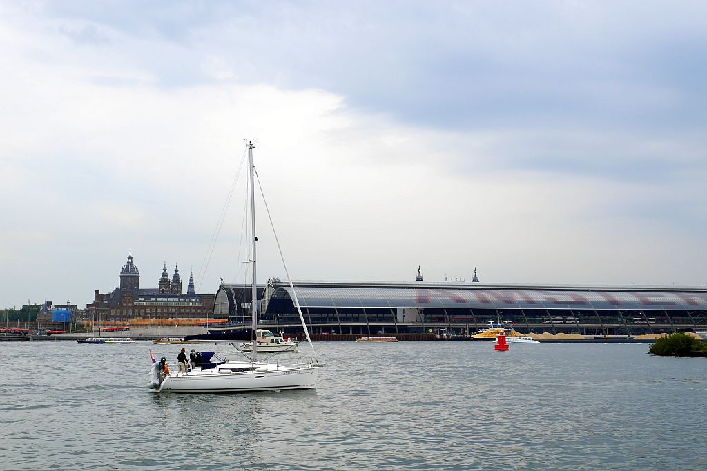 Cafe al Ponte Amsterdam Panoramablick