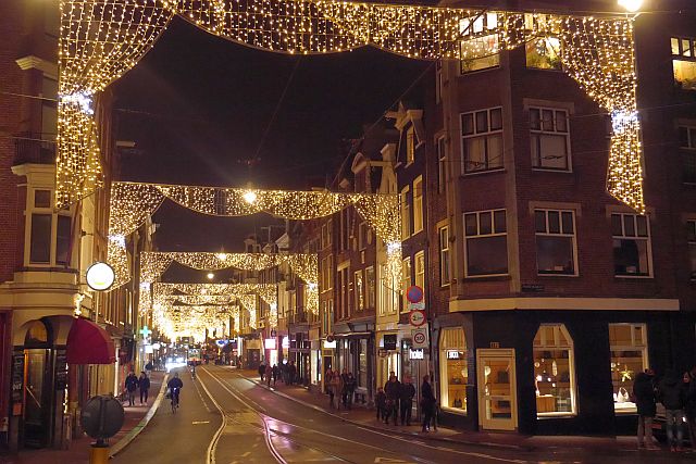 Utrechtsestraat Amsterdam Christmas Lights