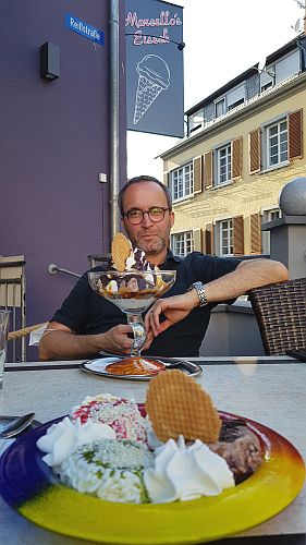 Eisbecher Marcello Eiseck Kröv Marcellos Eiseck Kröv Eisbecher