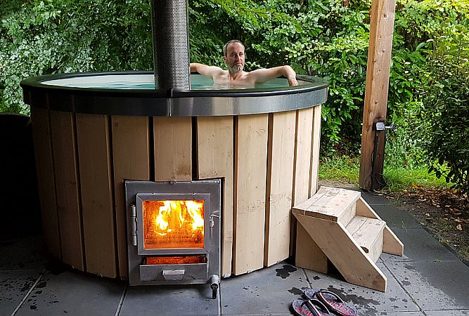 Hot Tub Landal Berger Duinen Holzbefeuerter Hot Tub Ferienpark Landal Berger Duinen