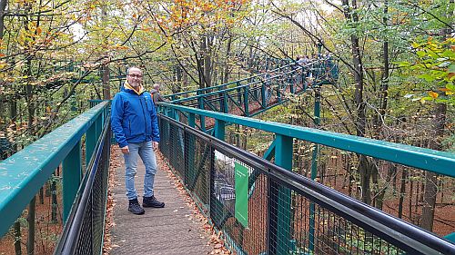 Drouwen Baumkronenpfad 22,50 Meter hoher Baumkronenpfad in Drouwen